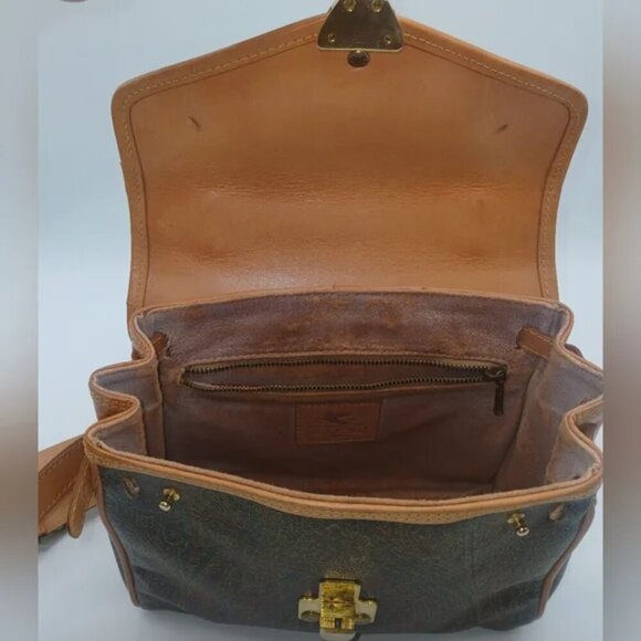 Etro Leather Messenger Handbag - Picture 5 of 13